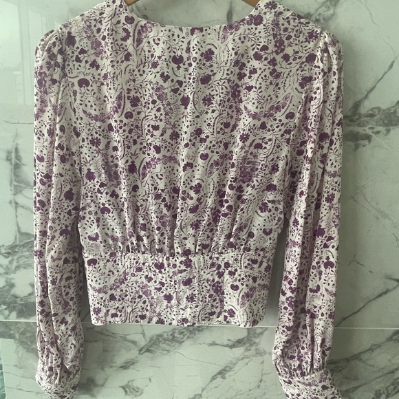 REALISATION PAR SILK BLOUSE - Picture 4 of 6